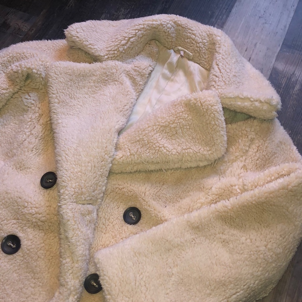 Free People Faux Sherpa Coat